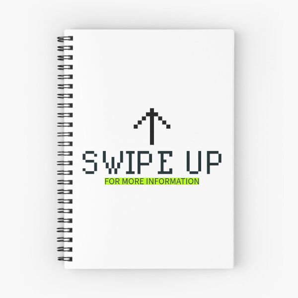 Item preview, SWIPE UP designed and sold by blackquack.