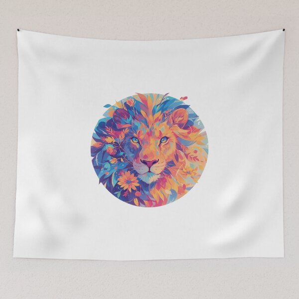 Item preview, Cyber Lion // Aesthetic Lion // Cool Animal // Cyber Animal // Future Animal Art // Animal Warrior // Animal Cute Art // Gaming Aesthetic stickers designed and sold by SMARTKIT  DESIGNAGENCY.
