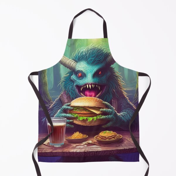 Item preview, FluffyDemonVsBuger designed and sold by blackquack.