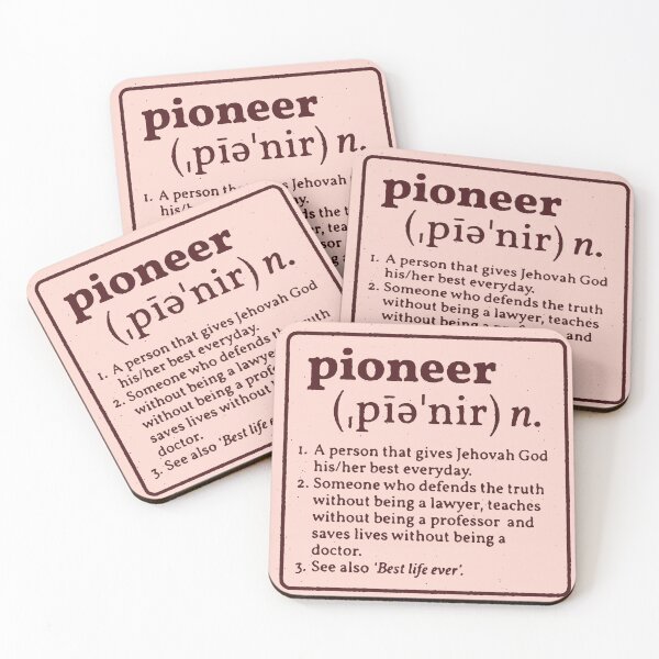 Item preview, Pioneer Noun Pink designed and sold by The Majestic Gift.