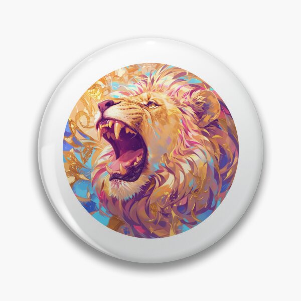 Item preview, Cyber Lion // Aesthetic Lion // Cool Animal // Cyber Animal // Future Animal Art // Animal Warrior // Animal Cute Art // Gaming Aesthetic stickers designed and sold by SMARTKIT  DESIGNAGENCY.