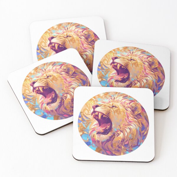 Item preview, Cyber Lion // Aesthetic Lion // Cool Animal // Cyber Animal // Future Animal Art // Animal Warrior // Animal Cute Art // Gaming Aesthetic stickers designed and sold by SMARTKIT  DESIGNAGENCY.