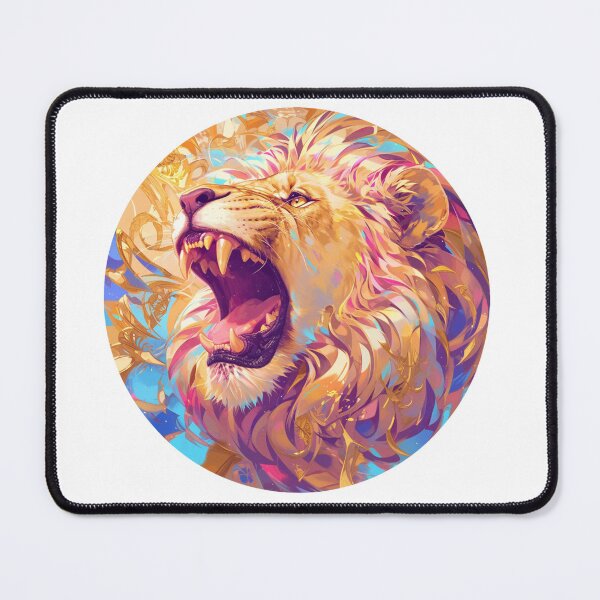 Item preview, Cyber Lion // Aesthetic Lion // Cool Animal // Cyber Animal // Future Animal Art // Animal Warrior // Animal Cute Art // Gaming Aesthetic stickers designed and sold by SMARTKIT  DESIGNAGENCY.