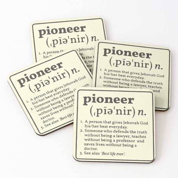 Item preview, Pioneer Noun Yellow designed and sold by The Majestic Gift.