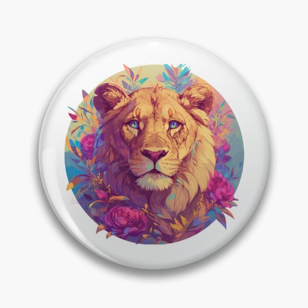 Item preview, Cyber Lion // Aesthetic Lion // Cool Animal // Cyber Animal // Future Animal Art // Animal Warrior // Animal Cute Art // Gaming Aesthetic stickers designed and sold by SMARTKIT  DESIGNAGENCY.