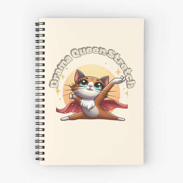 Item preview, Drama Queen Stretch Cat lover gift designed and sold by santoshputhran.