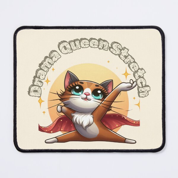 Item preview, Drama Queen Stretch Cat lover gift designed and sold by santoshputhran.