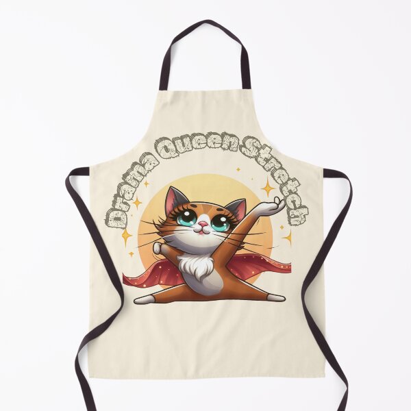 Item preview, Drama Queen Stretch Cat lover gift designed and sold by santoshputhran.