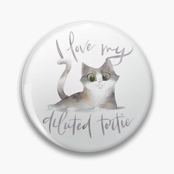 Item preview, I Love My Diluted Tortie Calico Cat - Cat Lover Gift designed and sold by kboban25.