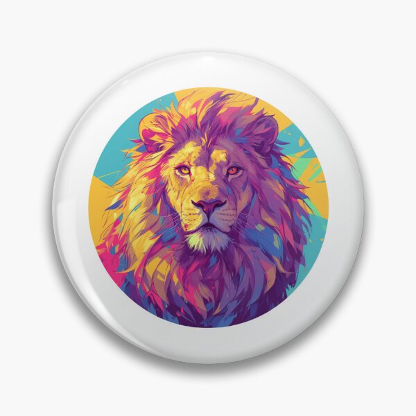 Item preview, Cyber Lion // Aesthetic Lion // Cool Animal // Cyber Animal // Future Animal Art // Animal Warrior // Animal Cute Art // Gaming Aesthetic stickers designed and sold by SMARTKIT  DESIGNAGENCY.