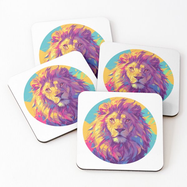 Item preview, Cyber Lion // Aesthetic Lion // Cool Animal // Cyber Animal // Future Animal Art // Animal Warrior // Animal Cute Art // Gaming Aesthetic stickers designed and sold by SMARTKIT  DESIGNAGENCY.