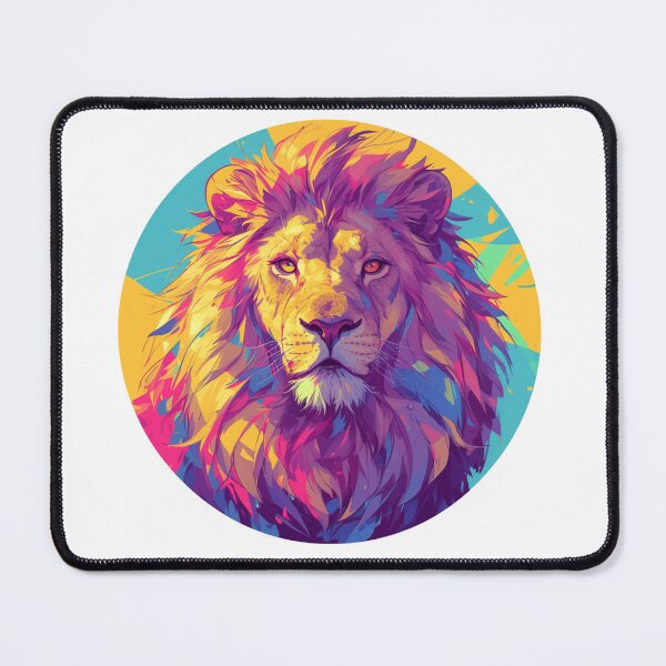 Item preview, Cyber Lion // Aesthetic Lion // Cool Animal // Cyber Animal // Future Animal Art // Animal Warrior // Animal Cute Art // Gaming Aesthetic stickers designed and sold by SMARTKIT  DESIGNAGENCY.