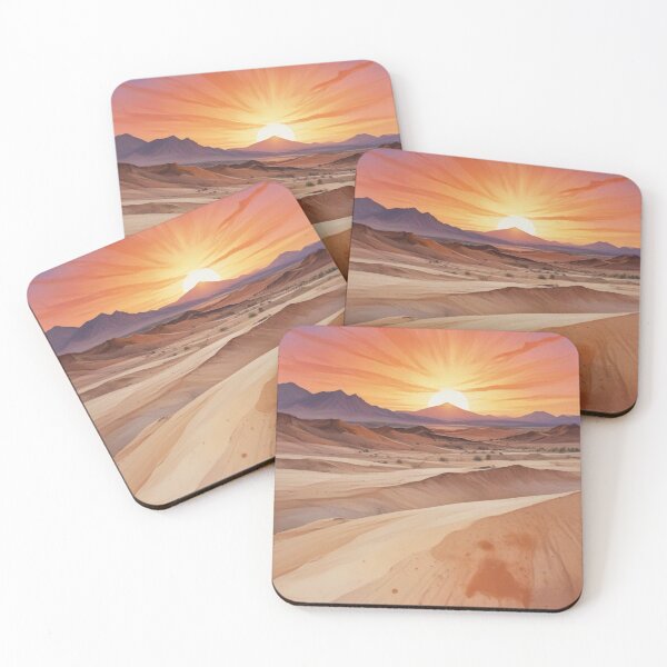 Item preview, Digital Desert Sand Sunset Print Design designed and sold by imanshu.