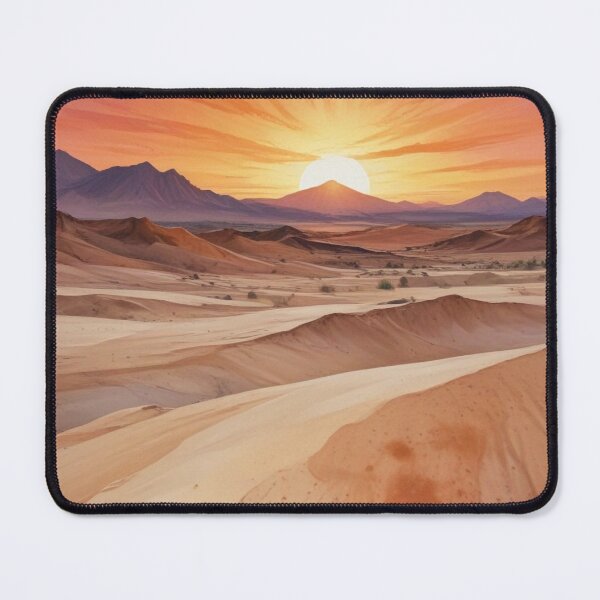 Item preview, Digital Desert Sand Sunset Print Design designed and sold by imanshu.