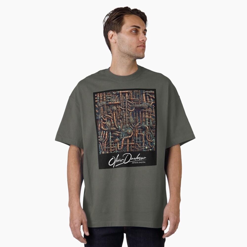 Aperçu de l'œuvre T-shirt oversize créée et vendue par oduchossoir.