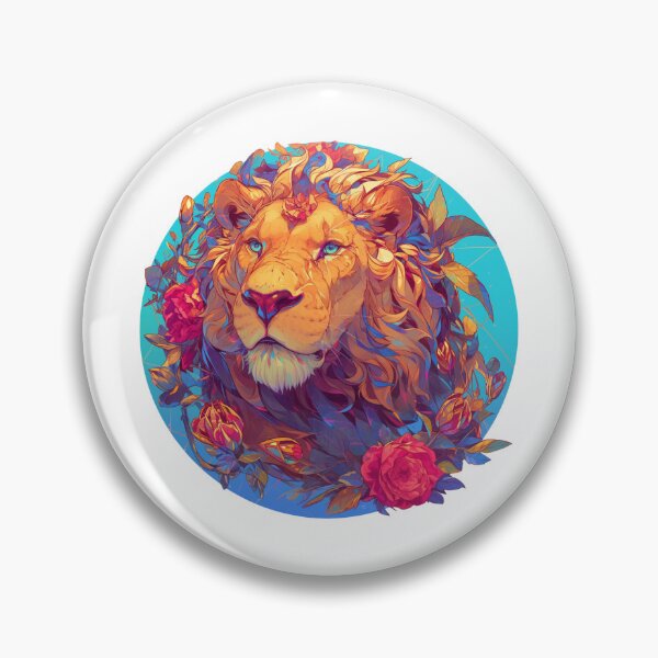 Item preview, Cyber Lion // Aesthetic Lion // Cool Animal // Cyber Animal // Future Animal Art // Animal Warrior // Animal Cute Art // Gaming Aesthetic stickers designed and sold by SMARTKIT  DESIGNAGENCY.