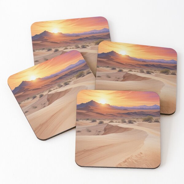 Item preview, Digital Desert Sand Sunset Print Design designed and sold by imanshu.