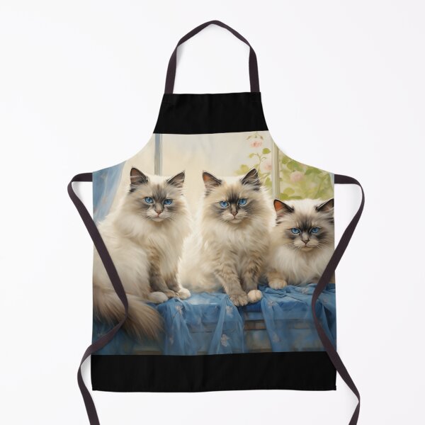 Item preview, Three Ragdoll cats designed and sold by PetsArt.
