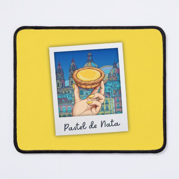 Item preview, Pastel de Nata Photo with Background of Lisbon designed and sold by Pinups Galore Co..