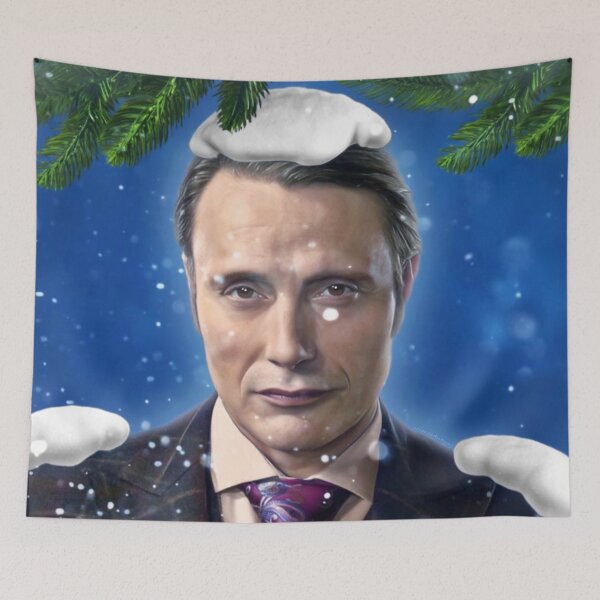 Item preview, Winter Holiday Hannibal Portrait designed and sold by orionlodubyal.
