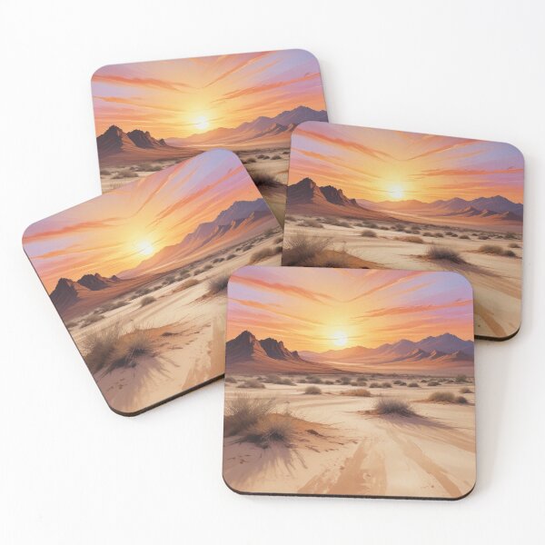 Item preview, Digital Desert Sand Sunset Print Design designed and sold by imanshu.