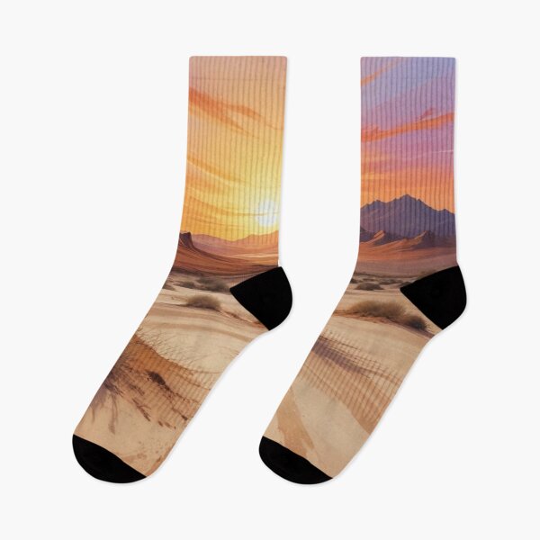 Item preview, Digital Desert Sand Sunset Print Design designed and sold by imanshu.