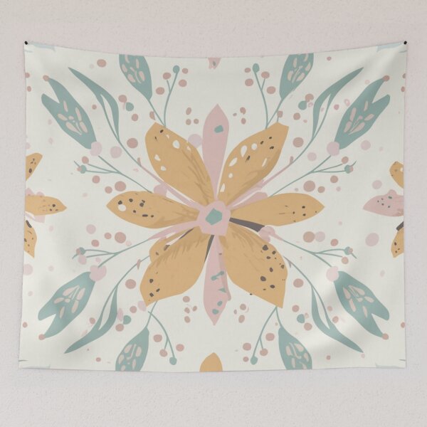 Item preview, Elegant Petal Pattern: Delicate Floral Print designed and sold by HahaHandlesHub.