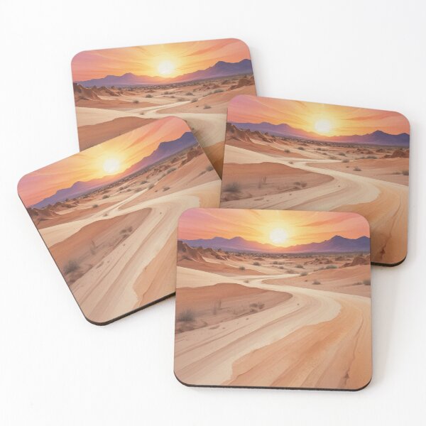 Item preview, Digital Desert Sand Sunset Print Design designed and sold by imanshu.