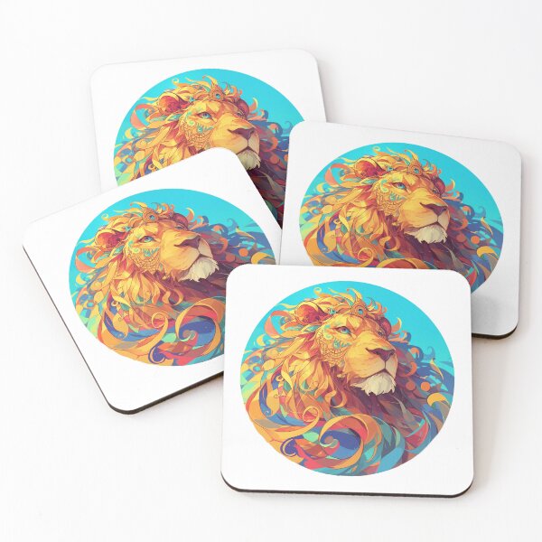 Item preview, Cyber Lion // Aesthetic Lion // Cool Animal // Cyber Animal // Future Animal Art // Animal Warrior // Animal Cute Art // Gaming Aesthetic stickers designed and sold by SMARTKIT  DESIGNAGENCY.