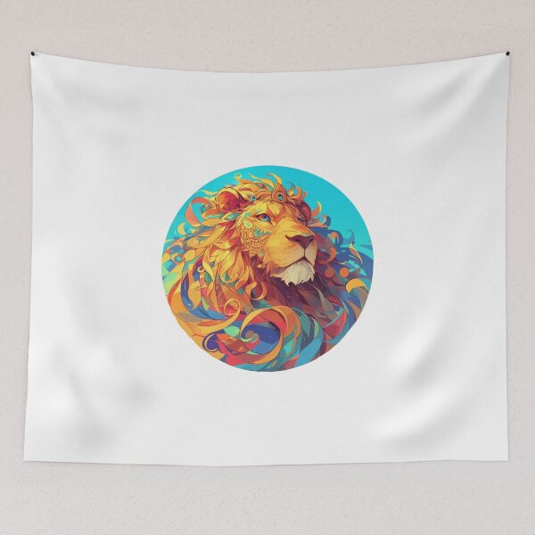 Item preview, Cyber Lion // Aesthetic Lion // Cool Animal // Cyber Animal // Future Animal Art // Animal Warrior // Animal Cute Art // Gaming Aesthetic stickers designed and sold by SMARTKIT  DESIGNAGENCY.
