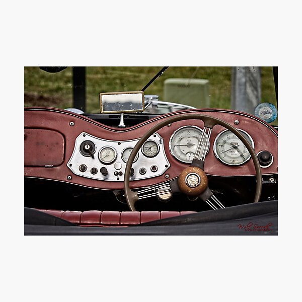 Item preview, Old-timer Dashboard designed and sold by Wolf Sverak Photography.