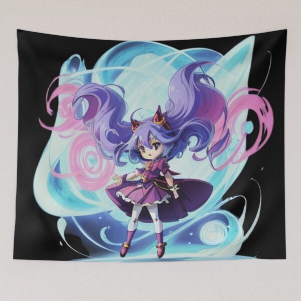 Item preview, Sweet Sorcery: Chibi Magic Unleashed - ¡Una interpretación caprichosa de encanto y encanto! designed and sold by Crazybugs.