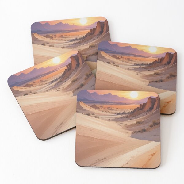 Item preview, Digital Desert Sand Sunset Print Design designed and sold by imanshu.