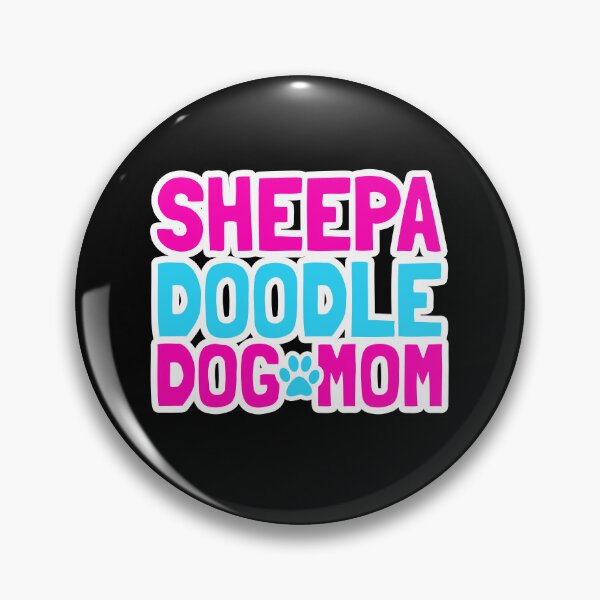 Item preview, Sheepadoodle Dog Mom Paw Summer Surfer Beach Gift designed and sold by Guarddogdrive.