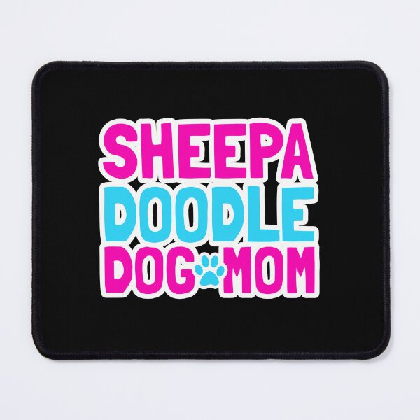 Item preview, Sheepadoodle Dog Mom Paw Summer Surfer Beach Gift designed and sold by Guarddogdrive.