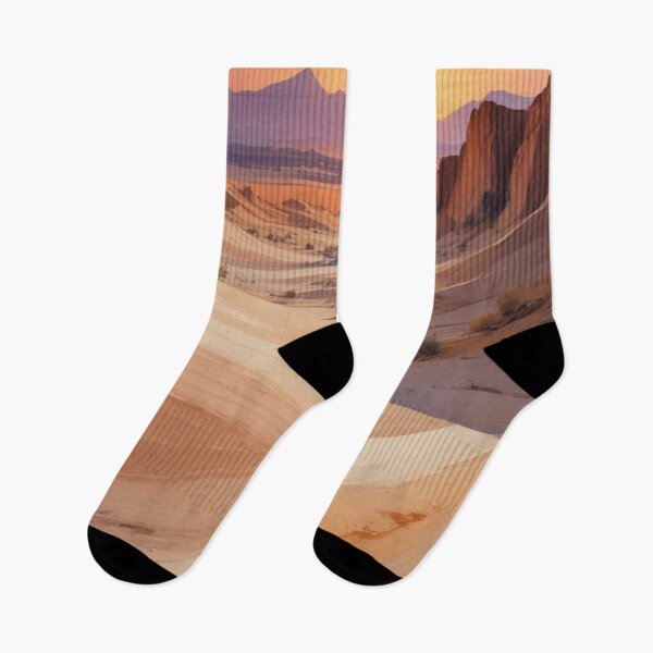 Item preview, Digital Desert Sand Sunset Print Design designed and sold by imanshu.