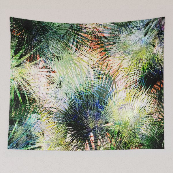 Item preview, Modern palm leaves tropical abstract design designed and sold by InovArtS.