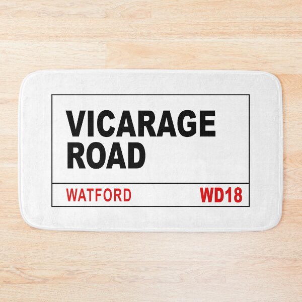 Item preview, Vicarage Road Street Sign designed and sold by rogue-design.