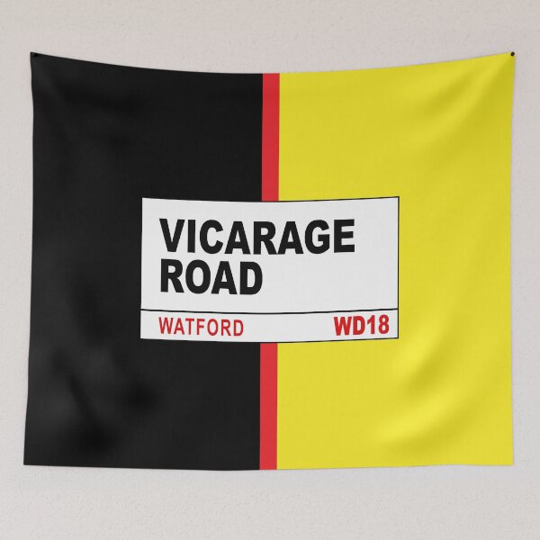 Item preview, Vicarage Road Street Sign designed and sold by rogue-design.