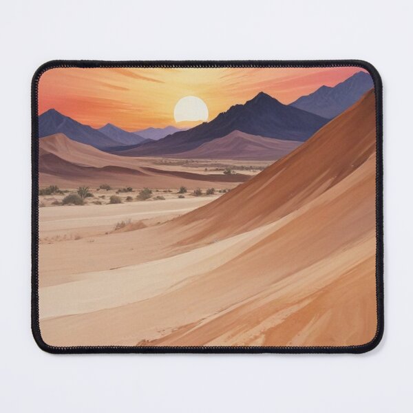 Item preview, Digital Desert Sand Sunset Print Design designed and sold by imanshu.