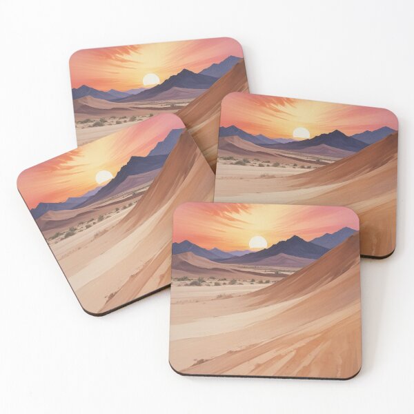 Item preview, Digital Desert Sand Sunset Print Design designed and sold by imanshu.