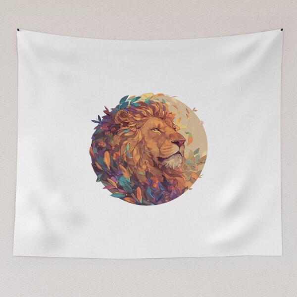 Item preview, Cyber Lion // Aesthetic Lion // Cool Animal // Cyber Animal // Future Animal Art // Animal Warrior // Animal Cute Art // Gaming Aesthetic stickers designed and sold by SMARTKIT  DESIGNAGENCY.