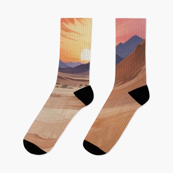 Item preview, Digital Desert Sand Sunset Print Design designed and sold by imanshu.