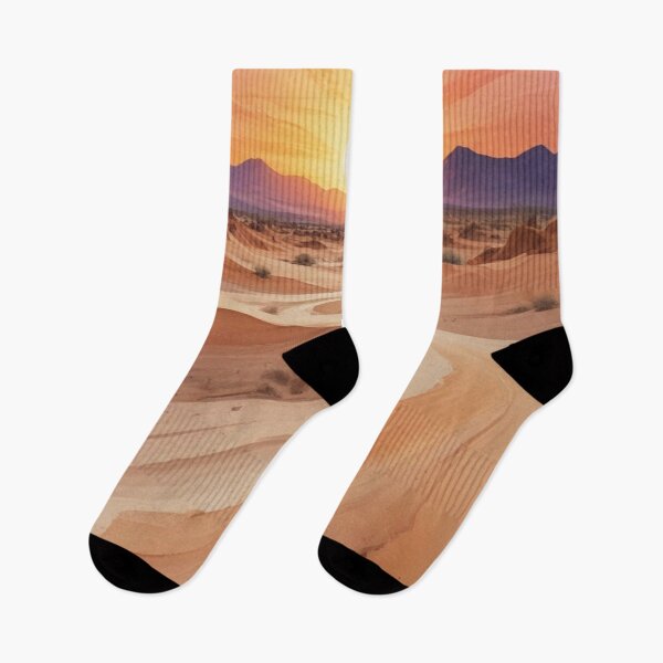 Item preview, Digital Desert Sand Sunset Print Design designed and sold by imanshu.