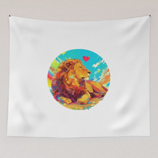 Item preview, Cyber Lion // Aesthetic Lion // Cool Animal // Cyber Animal // Future Animal Art // Animal Warrior // Animal Cute Art // Gaming Aesthetic stickers designed and sold by SMARTKIT  DESIGNAGENCY.