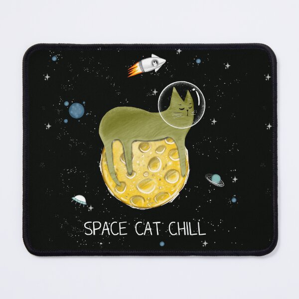 Item preview, Cats in space. designed and sold by Makitsu Neko.