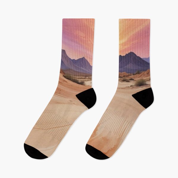 Item preview, Digital Desert Sand Sunset Print Design designed and sold by imanshu.