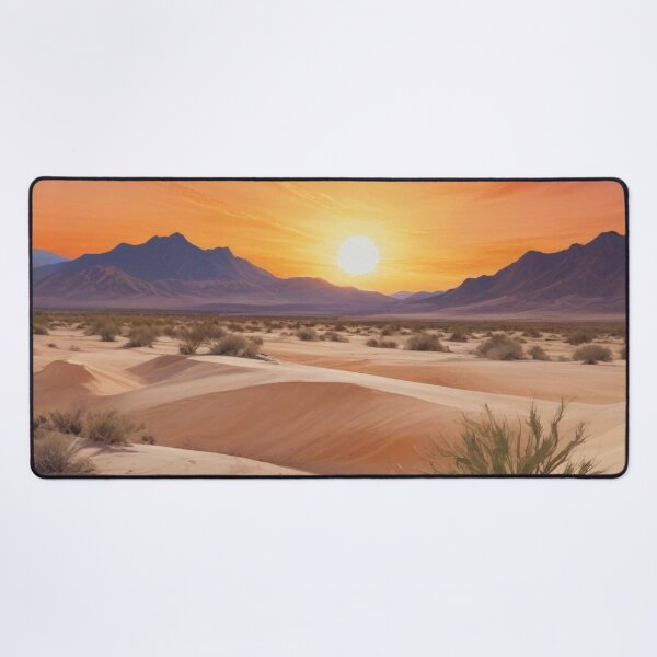 Item preview, Digital Desert Sand Sunset Print Design designed and sold by imanshu.