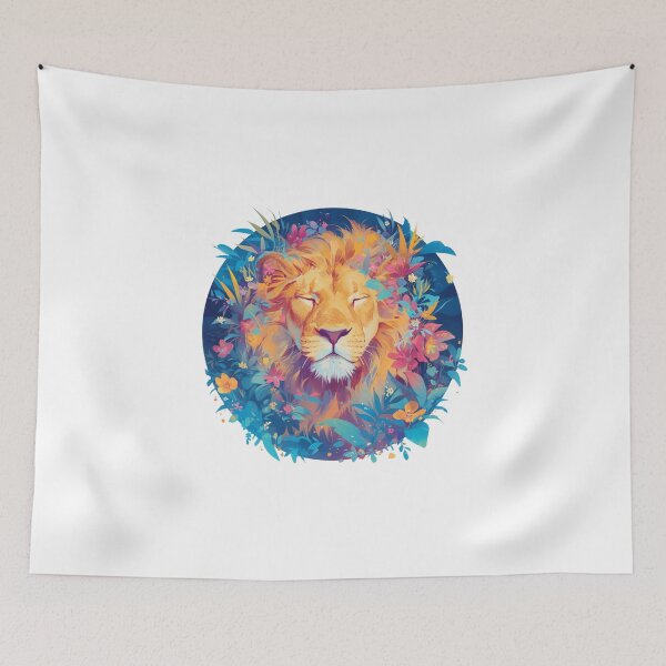 Item preview, Cyber Lion // Aesthetic Lion // Cool Animal // Cyber Animal // Future Animal Art // Animal Warrior // Animal Cute Art // Gaming Aesthetic stickers designed and sold by SMARTKIT  DESIGNAGENCY.