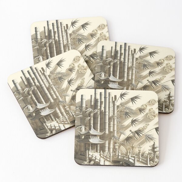 Item preview, Bamboo image captures the serene beauty of nature designed and sold by Jackie2024.